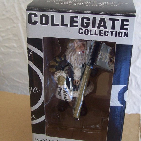 Other - PITT PANTHERS SANTA CHRISTMAS ORNAMENT COLLEGIATE COLLECTION